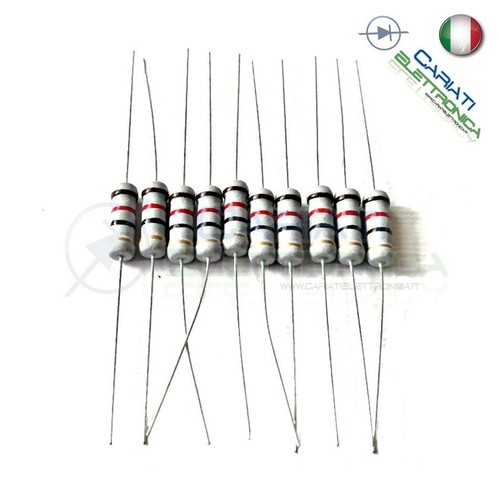 Resistenza ohm 1watt 1w - 10,