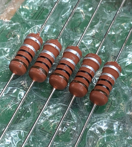 5pz ohm 10 resistenze - 1, 2w