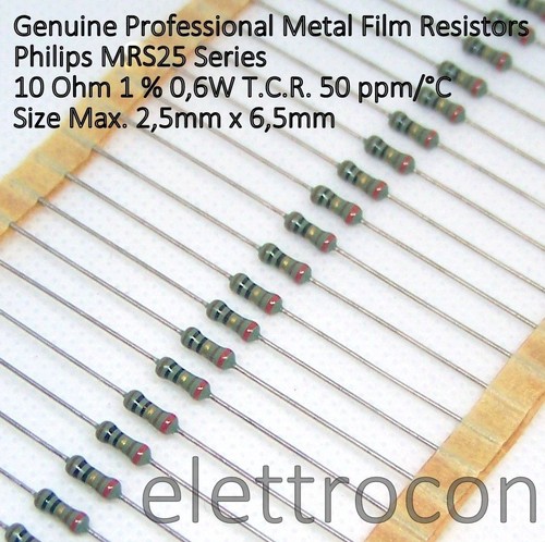 Pezzi resistenze ohm - 10, 10