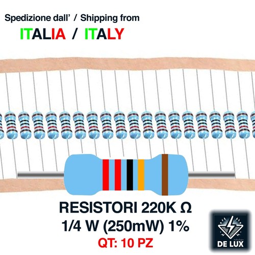 Pezzi resistore - 10, pz