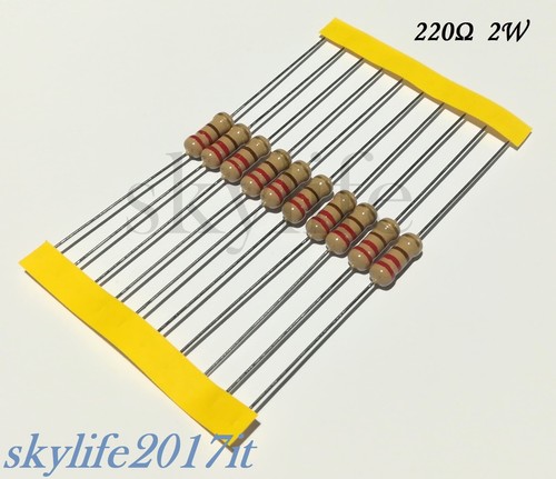Resistenze 220 ohm - pz,