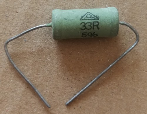 Resistenza filo 33ohm - resistenza,