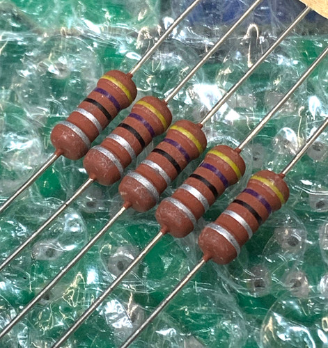 5pz ohm 10 - 5pz., 4,7