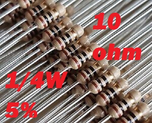 Resistenze ohm 1 4watt - 50,